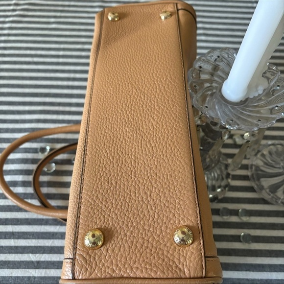 MICHAEL KORS SATCHEL BAG IN PEANUT COLOR - Picture 5 of 12